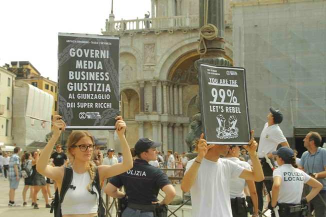 You are the 99% Let's Rebel